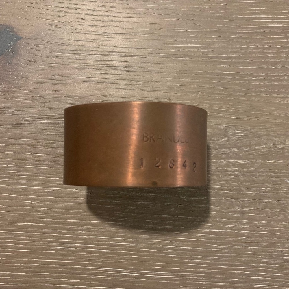 Branded Copper Cuff